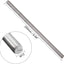 2 Varillas Roscadas M12 x 9.843pulg Acero Inox