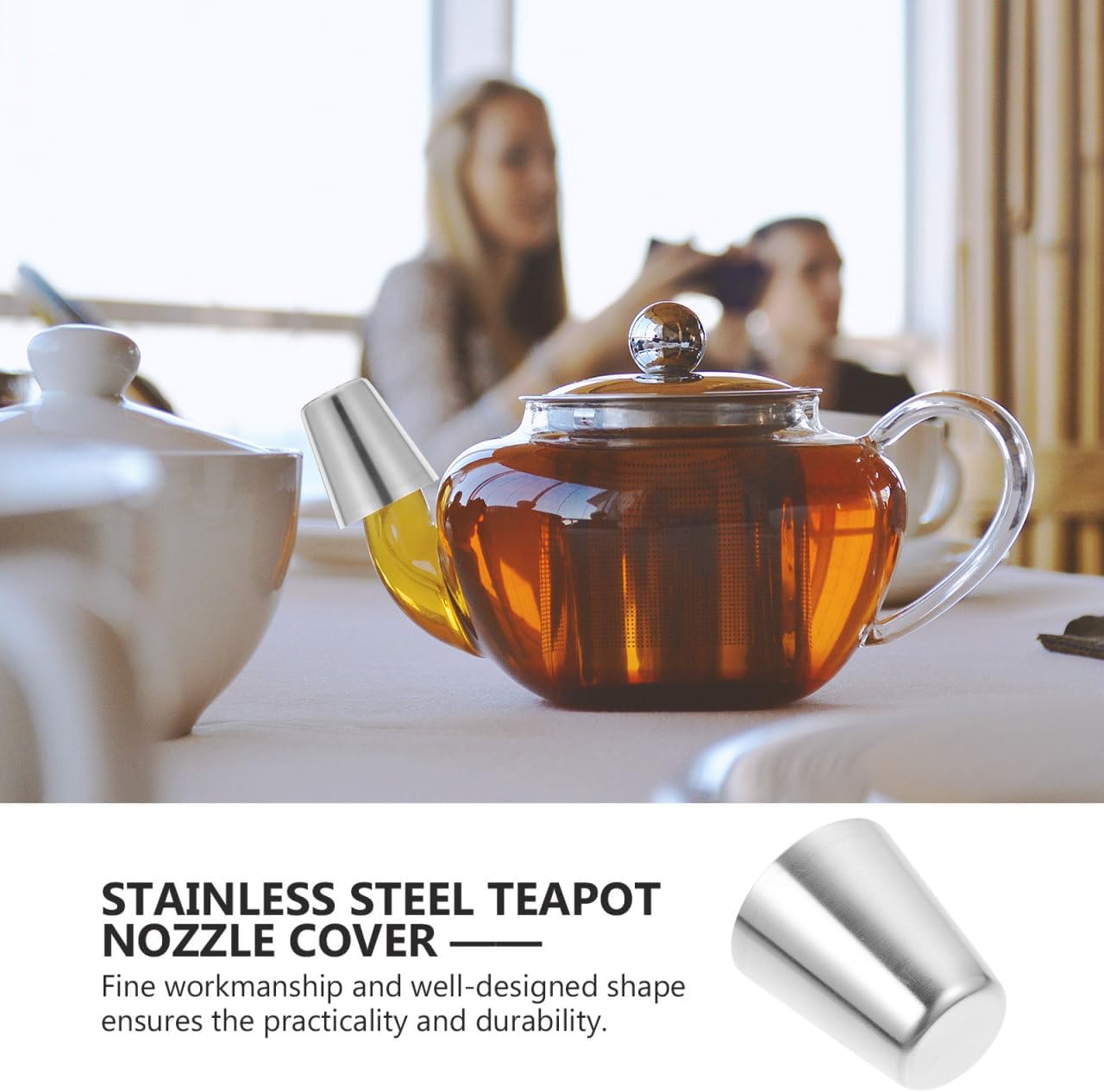 Funda protectora metal boquilla tetera 1.57pulg cocina