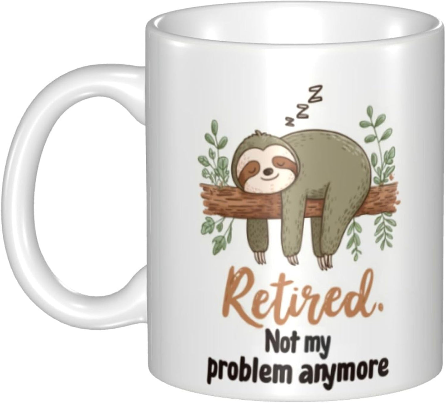 Taza café cerámica 11oz frase divertida regalo oficina casa