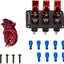 Panel interruptor palanca 12V coche carreras fibra carbono