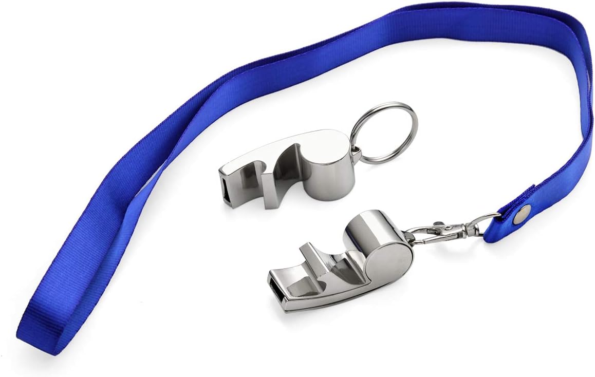 Silbato deportivo personalizado con llavero y abrebotellas