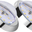 2 Pzas Luz señalización ámbar LED para Freightliner Century