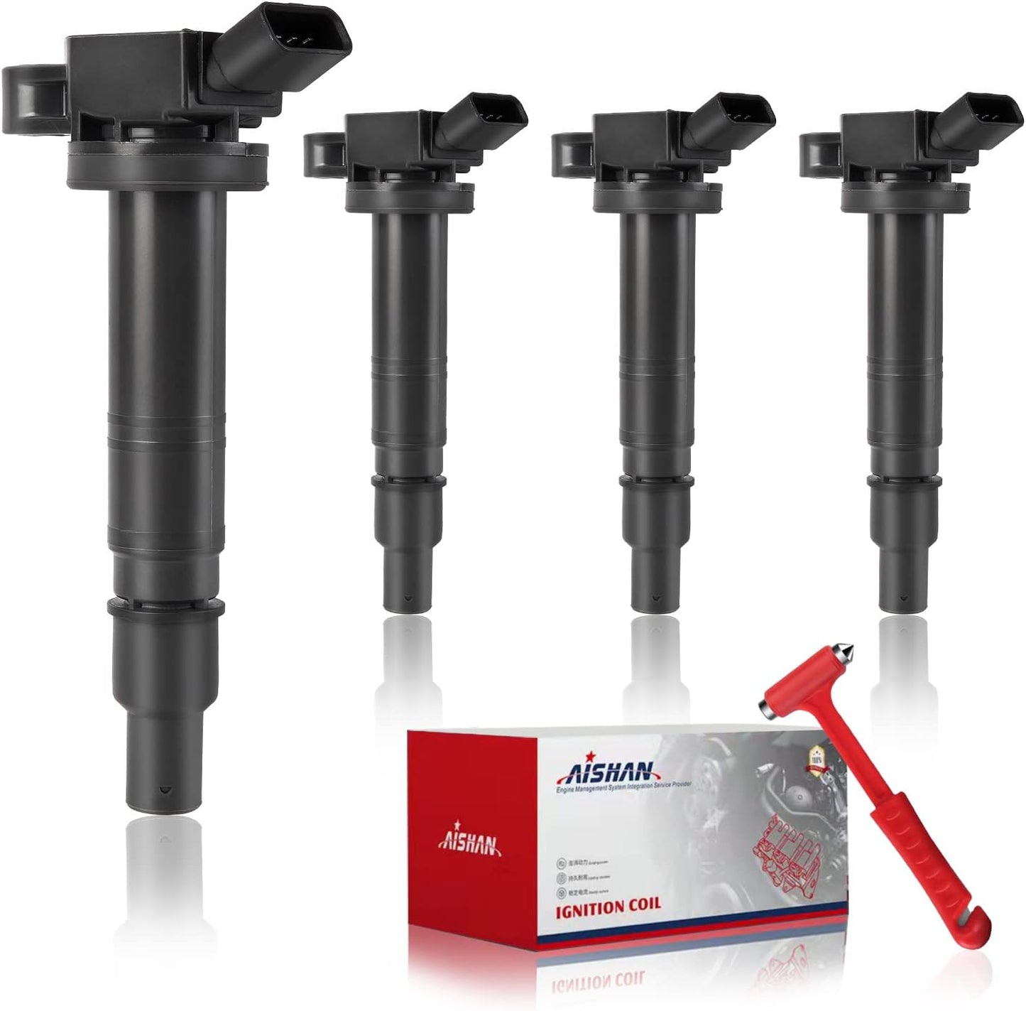 4 Bobinas Encendido comp Toyota 4Runner Camry FJ Cruiser