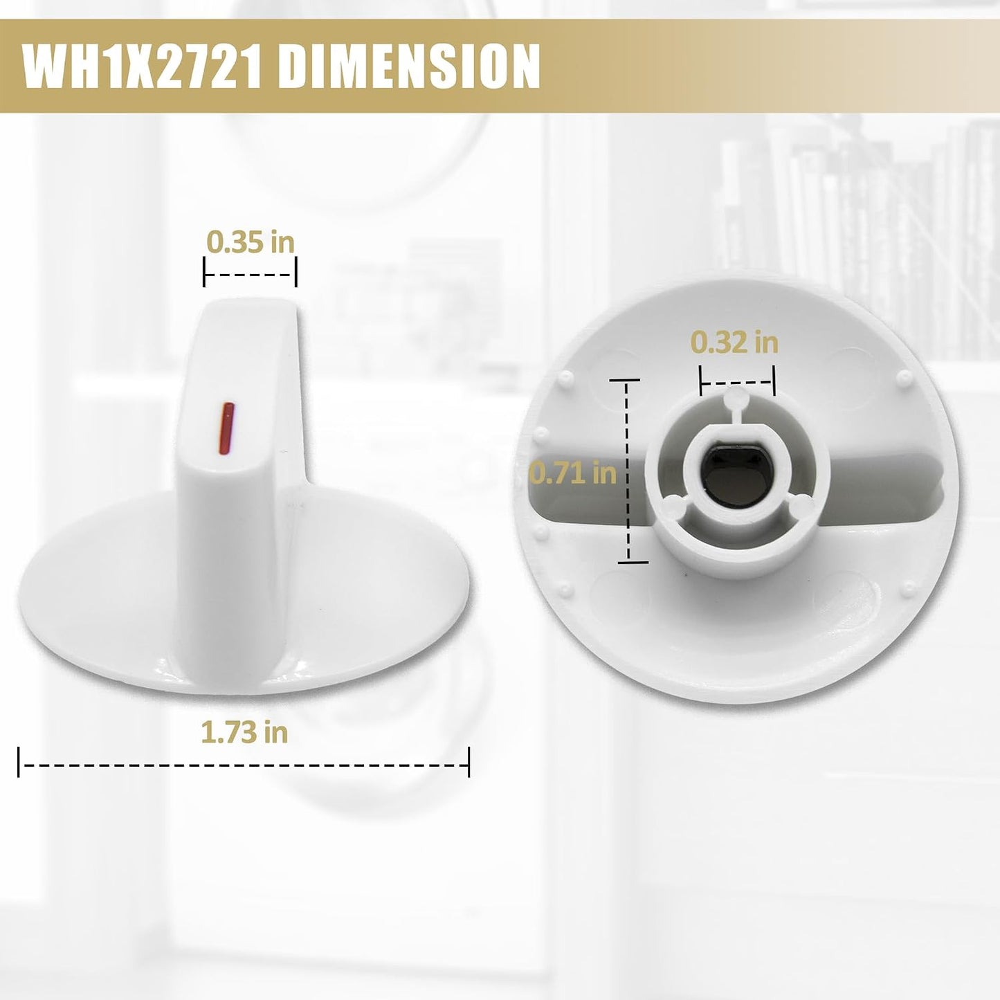 2 Pomas secadora comp Hotpoint GE WH1X2721
