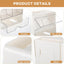 Soporte tampón baño con cajón y tapa organiz.