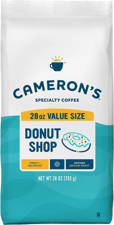 Bolsa café molido tostado mezcla donut shop 28oz