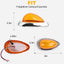 2 Pzas Luces Ámbar Cabina Camión 48 LED Freightliner