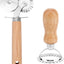 Cortador doble rueda y prensa ravioles acero inox