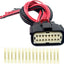 Conector faros halógenos 16 pines Dodge Challenger Jeep