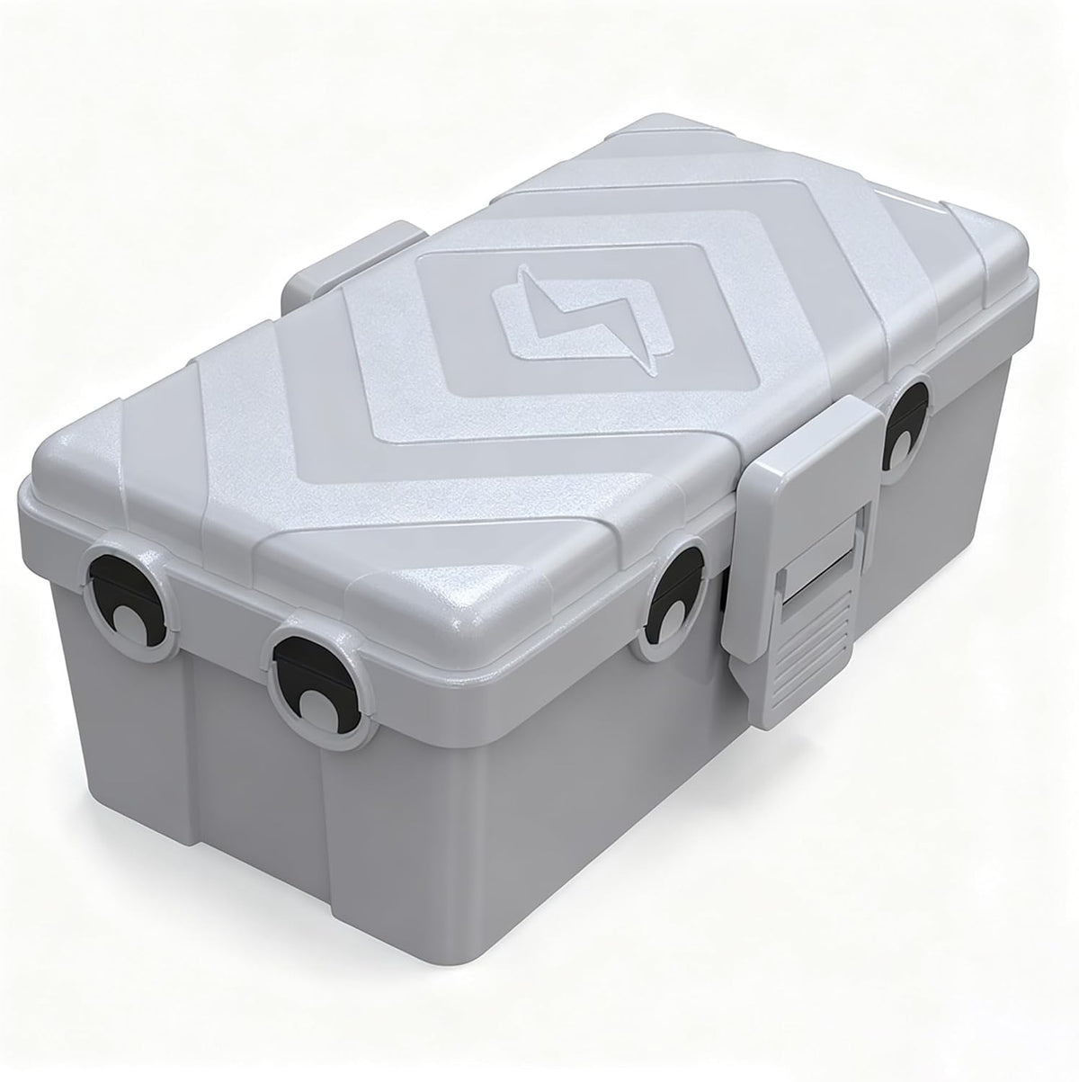 Caja eléctrica IP54 para luces navideñas y cargador EV gris