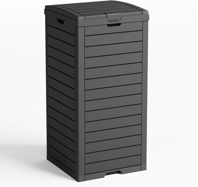 Cubo basura 31gal resina impermeable tapa escalonada