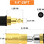 Manguera aire poliuretano 1/4x25ft con restrictor