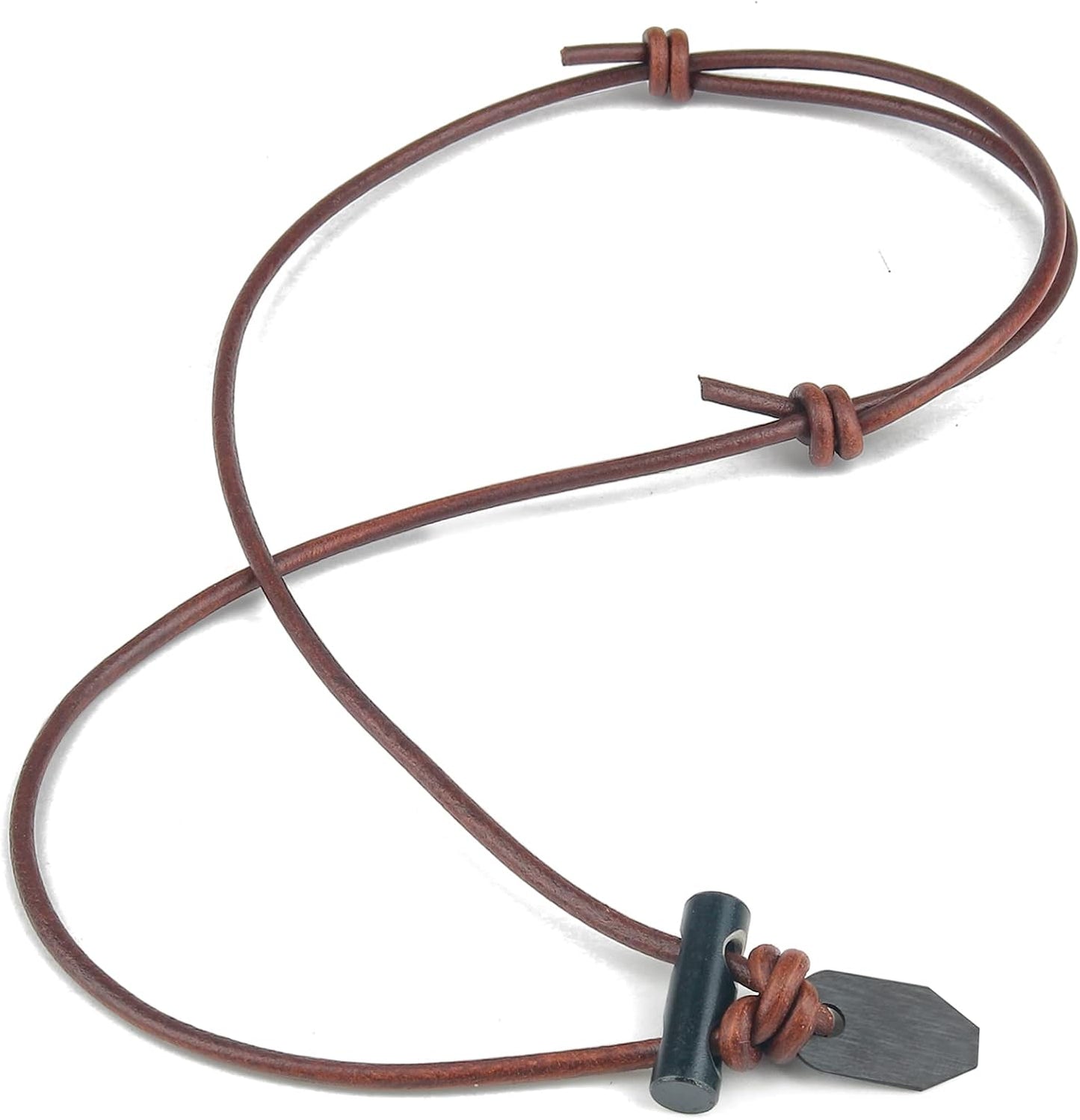 Collar cerámica iniciador fuego cuero FNL