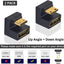 Adaptador HDMI U 180 grados macho hembra 8K 4K 1080P paquete 2