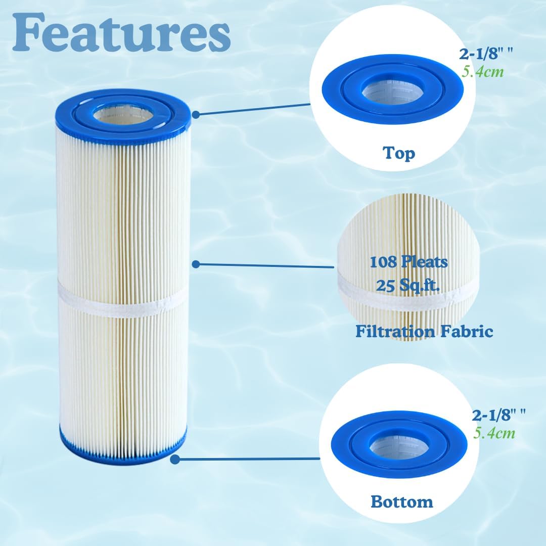 Cartucho filtro spa FD2001 comp PRB25-IN paq 2