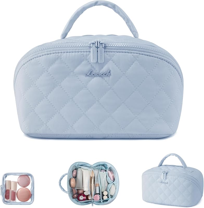 Bolsa maquillaje viaje mujer 2uds organiz. impermeable
