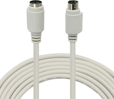 Cable extensión PS/2 8.5ft 28AWG 6 pines macho a hembra