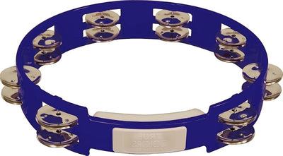 Pandereta 10pulg colores verdaderos azul cobalto