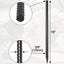 Estacas metal 16" 3/8" chisel punto pack 16