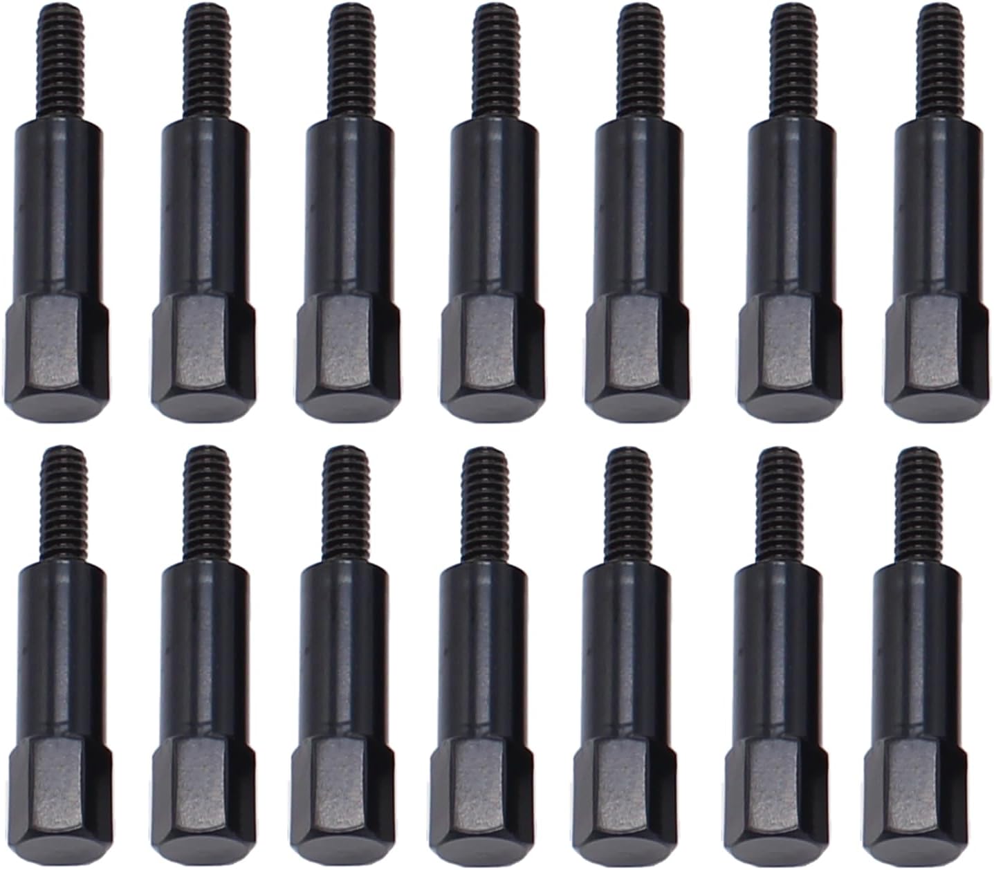Set 14 Pzas pernos cubierta válvula negro Chevy SBC 0.236"