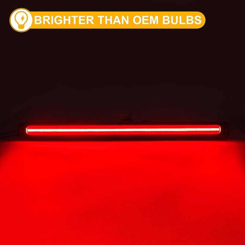 Luz LED portón trasero comp Ram2018 lente roja