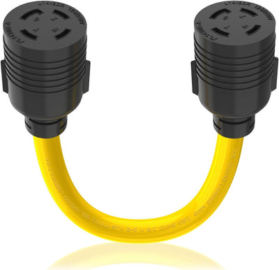 Adaptador NEMA L14-30R hembra a hembra 125V/250V 30A