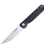 Cuchillo bolsillo acero 14C28N G10 plegable con clip EDC