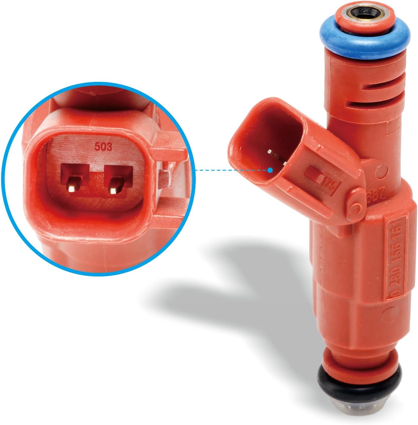 Inyectores combustible 6 Pzas Jeep Grand Cherokee Wrangler