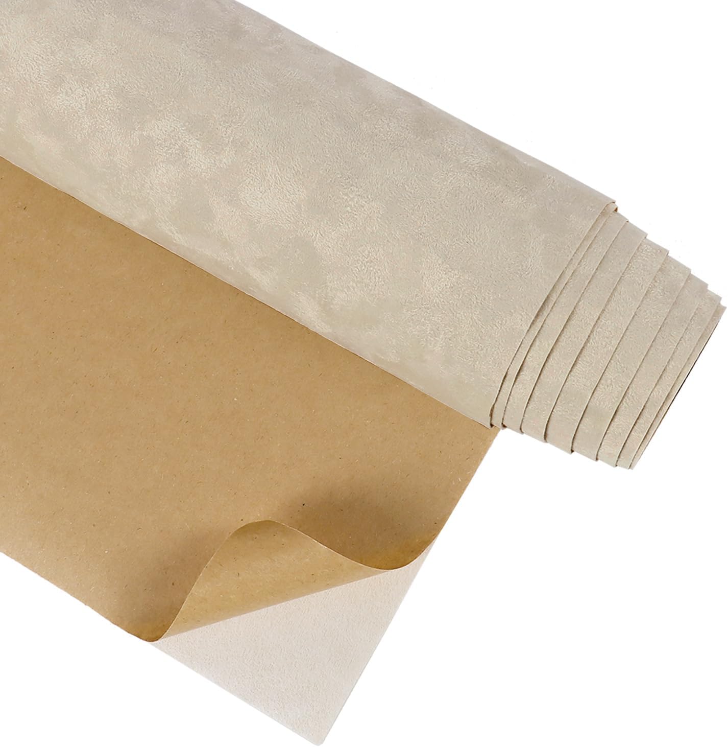 Forro cajón fieltro beige 12x80 autoadhesivo terciopelo