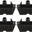 Almohadilla gato BMW pack 4 soporte elevación E82 E90 F10