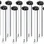 10 Enchufe Coleta 2 cables luces remolque 6"