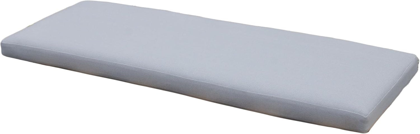 Cojín tela banco exterior 48x16" nube bambú