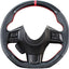 Costura fibra carbono volante Subaru WRX STI 15pulg cuero