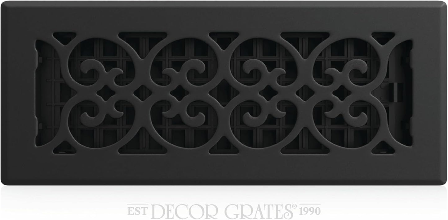 Registro piso 4x12pulg diseño decorativo clásico