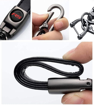 Tapones vástago válvula neumático llavero cuero Chevy Camaro RS