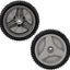 Ruedas delanteras cortacésped 8" 2 Pzas comp HU700F