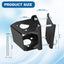 Kit soporte lengüeta remolque RV barco acero polvo