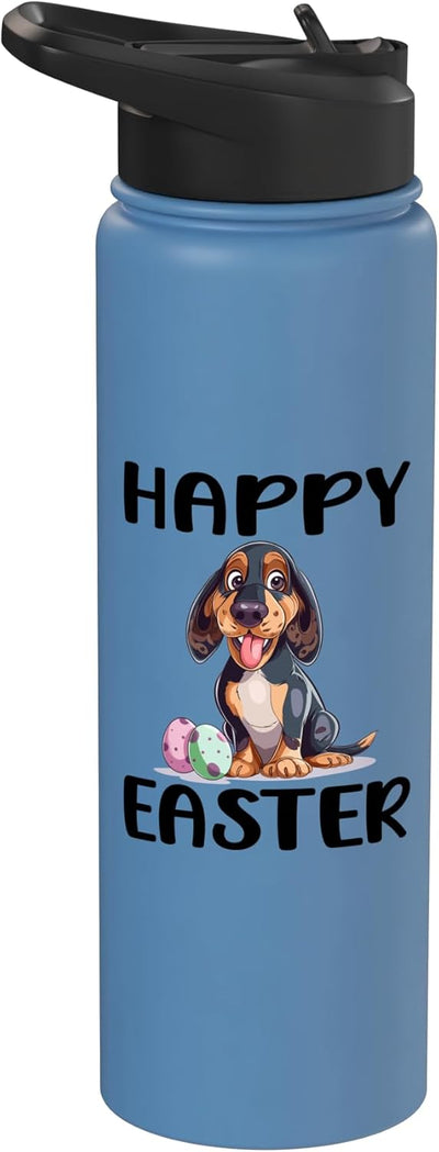 Botella de agua aislada para perros Bluetick Coonhound