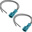Cable macho 2 pines repuesto comp BMW coche
