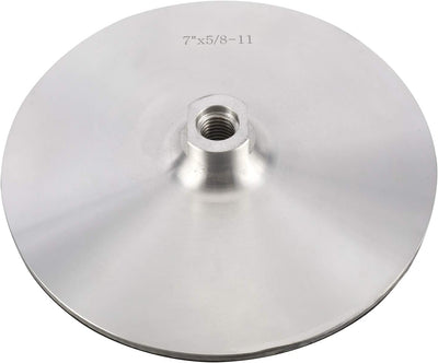 Almohadilla aluminio 7 con gancho bucle rosca 5/8-11