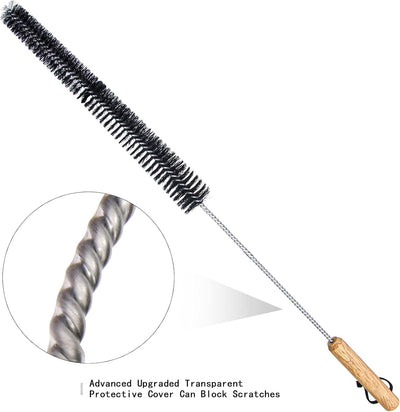 Cepillo limpiador secadora 26pulg flexible bristile suave