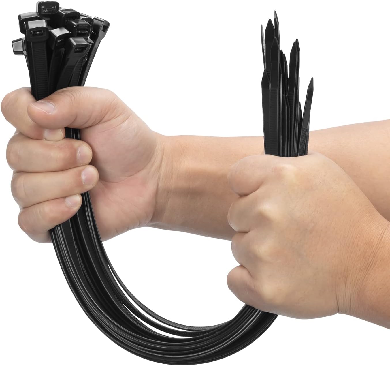 Bridas de plástico 16pulg 100pzas servicio pesado 200lb