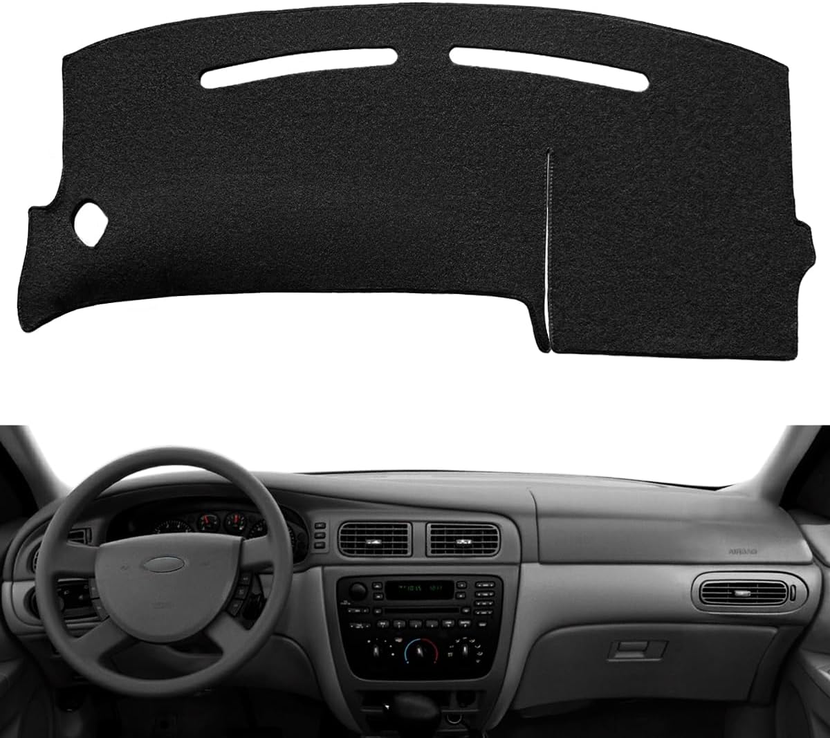 Tapete ajustable Ford Taurus/Mercury Sable K221 negro
