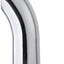 Tubo escape cromado 5x18pulg curvado