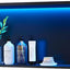 Nicho ducha LED RGB negro 30x12" acero inox
