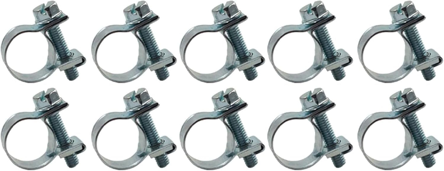 30 Abrazaderas Manguera Combustible 3/8"