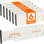 6 Pzas Separadores Cajones 10cm Alto 28-43cm Ajustables
