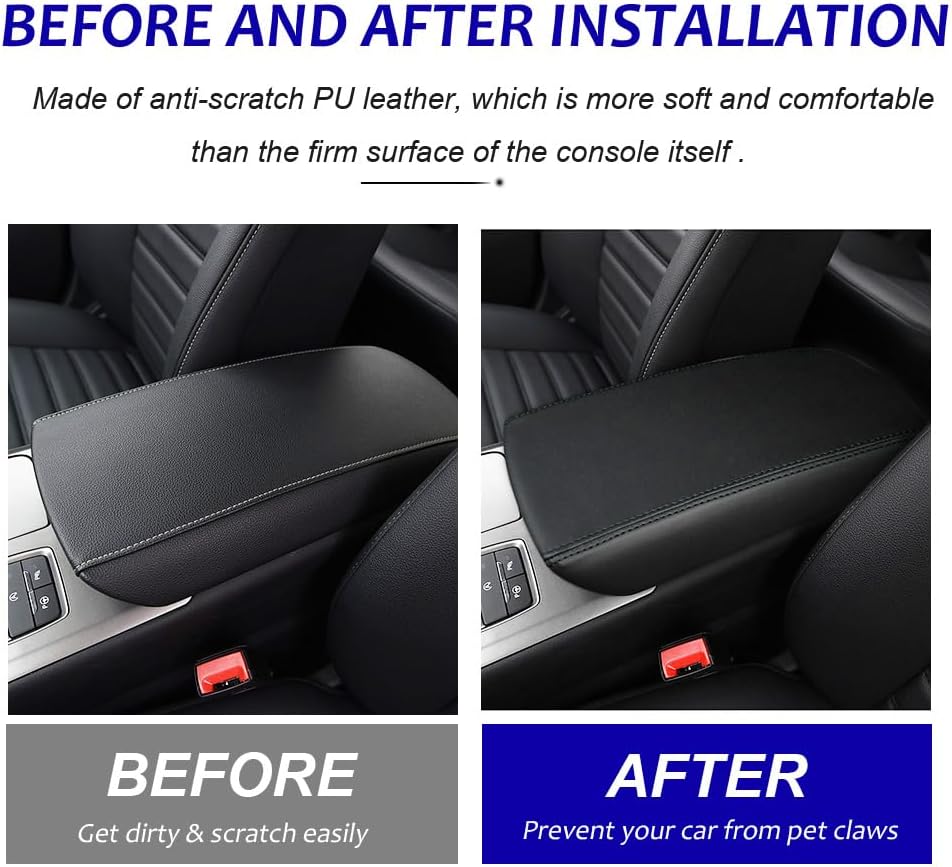 Funda reposabrazos Ford Fusion 17-20 piel antiarañazos