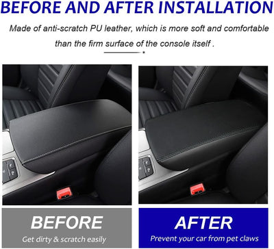 Funda reposabrazos Ford Fusion 17-20 piel antiarañazos