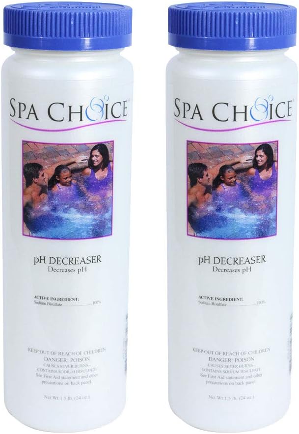 2 Reductores pH Bisulfato Sodio 1.5lb Bañera Hidromasaje